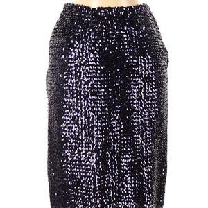 Yves Saint Laurent Sequin Skirt